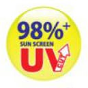 98%UVカット