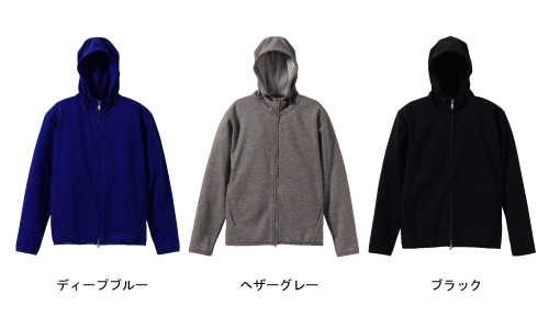 1581-01 8.3オンスフリースボンディングフルジップパーカ