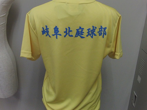 オリジナルTシャツ製作例（061-2）