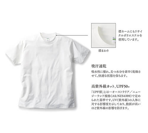 CLD-923 コットンライクドライTシャツ