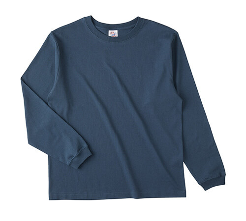 RL1216 オープンエンド マックスウェイトロングスリーブTシャツ(リブ有り)